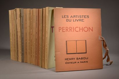 null Les Artistes du Livre, Paris, Henri Babou Editeur.

Ensemble de 16 volumes de...