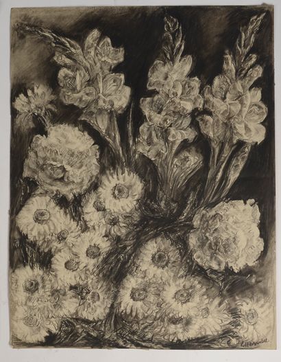 null Louise HERVIEU (1878-1954).

Etude de fleurs.

Nature morte au tableau de la...