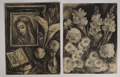 Louise HERVIEU (1878-1954).

Study of flowers.

Still...