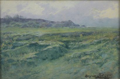 null Auguste JOLIET (1839-1915).

Landscape

Pastel on paper, signed lower right.

Height...