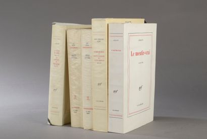 null Set of 5 volumes in-8 stapled in the first edition including:

- CELINE (Louis-Ferdinand)....