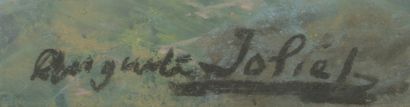 null Auguste JOLIET (1839-1915).

Paysage

Pastel sur papier, signé en bas à droite.

Haut....
