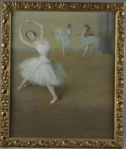 null Pierre CARRIER-BELLEUSE (Paris, 1851 - Paris, 1932).
Les danseuses.
Pastel sur...