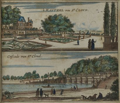 null Dutch school of the first half of the 17th century.
"Kasteel von St Cloud" and...