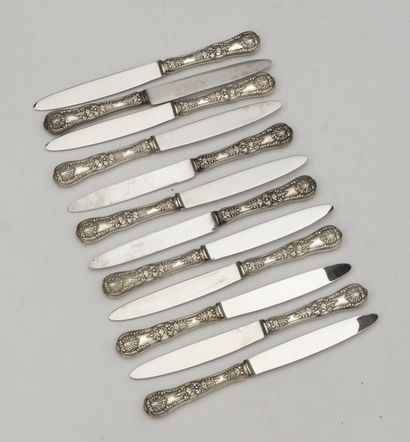 TIFFANY Co (1837).
Suite of twelve large...