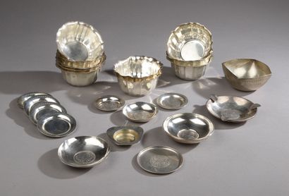 Lot of silver, mainly of foreign work including...
