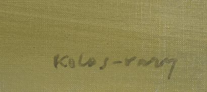 null Sigismond KOLOZSVARY (1899 - 1983).
"Hêlios", 1973.
Huile sur toile signée en...