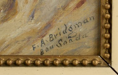 null Frederick Arthur BRIDGMAN (1847 - 1928), attribué à.
Femmes à la rivière de...