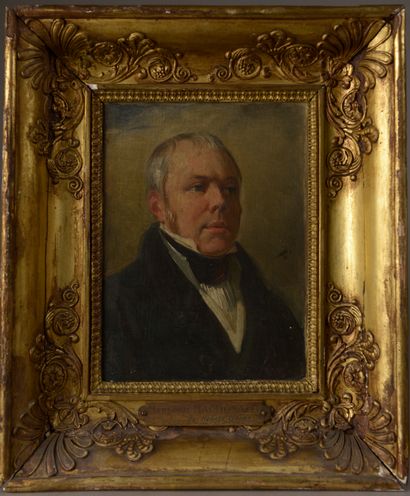 null Horace VERNET (1789-1863).
Portrait du Maréchal McDonald.
Huile sur toile d'origine...