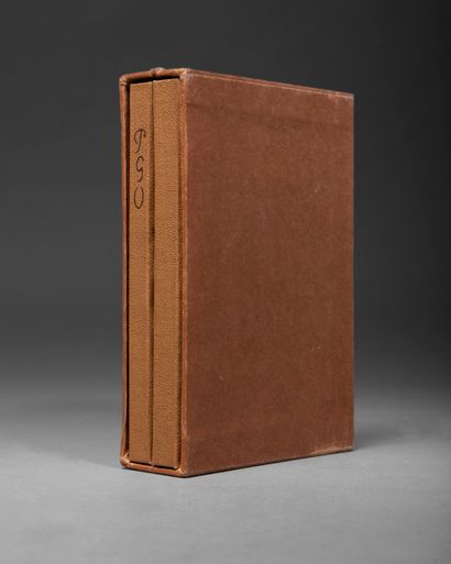 null HUYGHE (René). The notebook of Gauguin. Paris, Quatre-Chemins, 1952. 2 volumes...