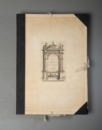 null ANDROUET DU CERCEAU (Jacques).
Works of Jacques Androuet du Cerceau. [Paris],...