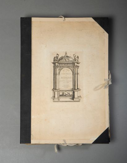 null ANDROUET DU CERCEAU (Jacques).
Œuvre de Jacques Androuet du Cerceau. [Paris],...