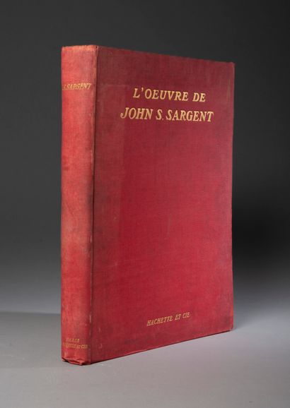 null MEYNELL. The work of John S. Sargent. Paris, Hachette, 1905. In-folio, illustrated...