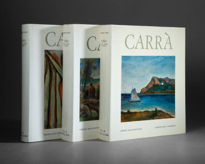 null [CARRA] CARRA (Massimo). Carlo Carrà tutta l’opera pittorica. Milano, Edizioni...