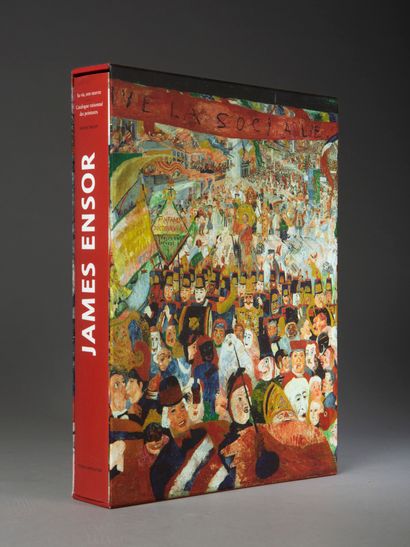 null [ENSOR] TRICOT (Xavier). James Ensor, catalogue raisonné des peintures. Bruxelles,...