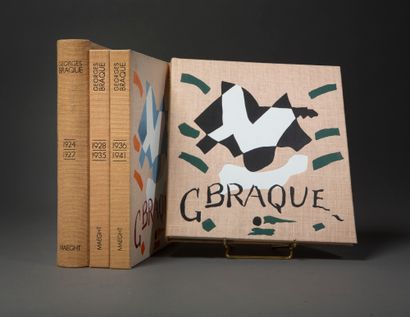 null [BRACQUE] MANGIN (Nicole). Catalogue de l'oeuvre de Georges Braque 1924-1947....
