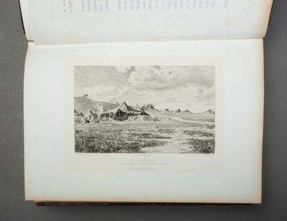 null GUILLAUMET (Gustave). Tableaux Algériens. Paris, Plon, 1888. Large in-8 illustrated...
