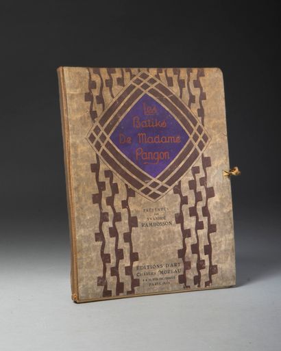 null RAMBOSSON (Yvanhoé) and A. de MONZIE. The Batiks of Madame Pangon. Paris, Editions...