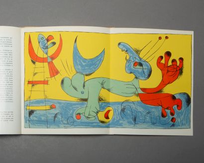 null PREVERT (Jacques) - RIBEMONT-DESSAIGNES (Georges). Joan Miró. Paris, Maeght...