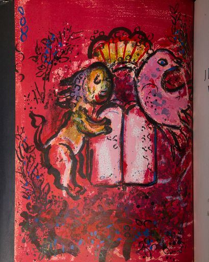 null [CHAGALL] CAIN (Julien) SORLIER (Charles). Chagall lithographe. 1962-1985. Monte...