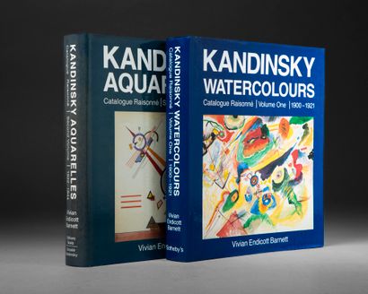 null [KANDINSKY] ENDICOTT BARNETT (Vivian). Kandinsky watercolors. Catalog raisonné....