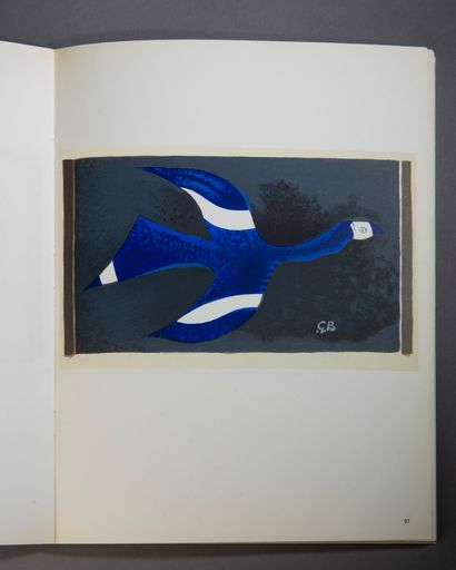 null MOURLOT (Fernand). Braque lithographe. Paris, Sauret, 1963. In-folio broché,...
