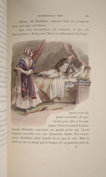 null MURGER (Henry). Scènes de la vie de Bohême. Paris, L. Carteret, 1913. 
Grand...