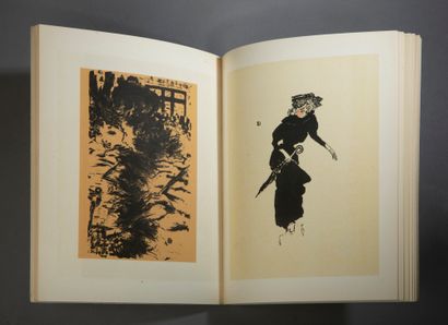 null ROGER-MARX (Claude).Bonnard lithographe. Monte-Carlo, Sauret, 1952. 
In-folio...