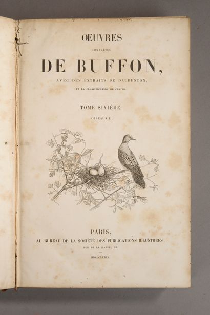 null BUFFON (Georges-Louis Leclerc, Comte de). Œuvres complètes avec des extraits...