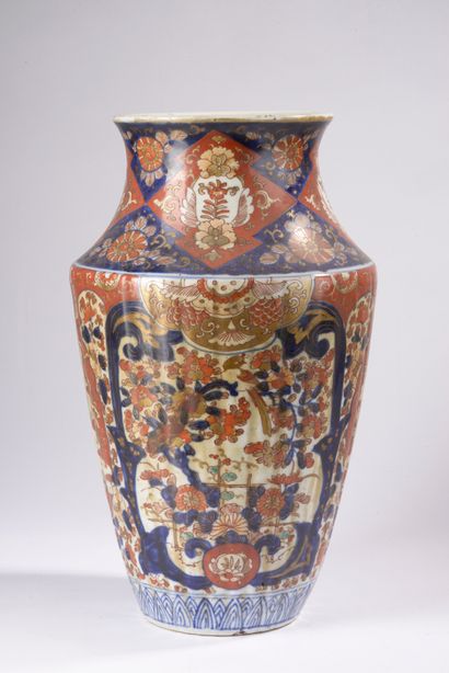 JAPON - Epoque MEIJI (1868-1912).
Vase de...