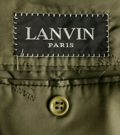 null LANVIN S. : 52 (IT) equivalent 48 (FR) 
Men's jacket in wool and cashmere with...
