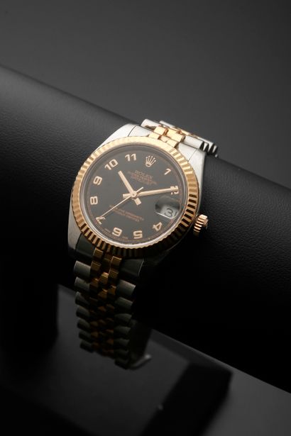 null ROLEX "DateJust", ref. 178271, serial number D094936.
Ladies' wristwatch in...