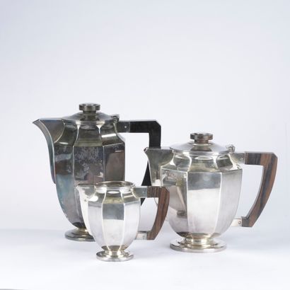 GALLIA. 
Silver-plated cutaway tea and coffee...
