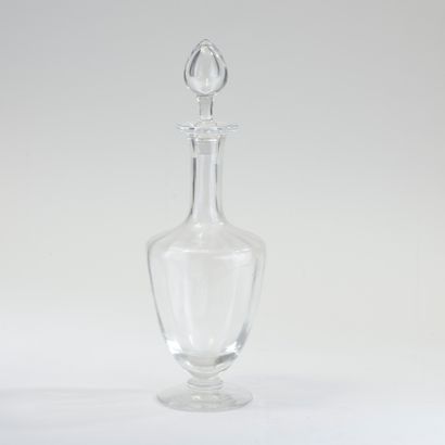 BACCARAT.
Crystal decanter with Venetian...