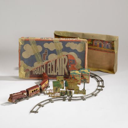 Hornby train in original box including: 
-...