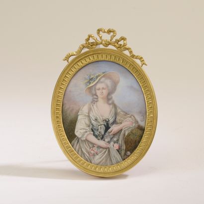 Joseph Marie BOUTON (1768-1823).
Femme assise...