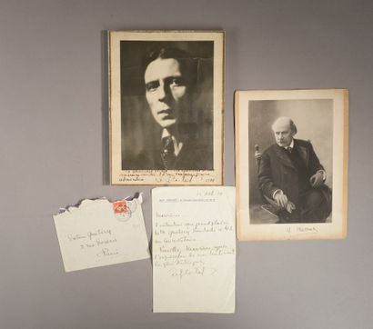 Alfred CORTOT (1877-1962). PHOTOGRAPHIE avec...