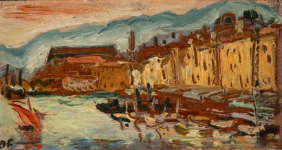 Emile Othon FRIESZ (1879-1949).

Le port...