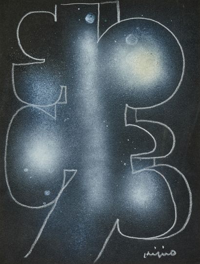  Ladislas KIJNO (1921-2012).

Composition.

Technique mixte signée en bas à droite.

Haut.... Gazette Drouot