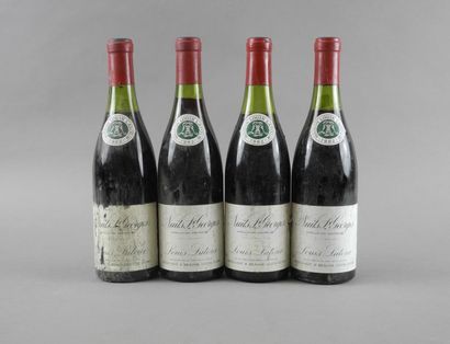 null 4 bouteilles NUITS-SAINT-GEORGES L. Latour 1982 (3 LB, 1ea)