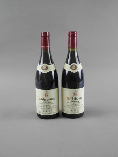 2 bouteilles RICHEBOURG, Grivelet P&F 19...