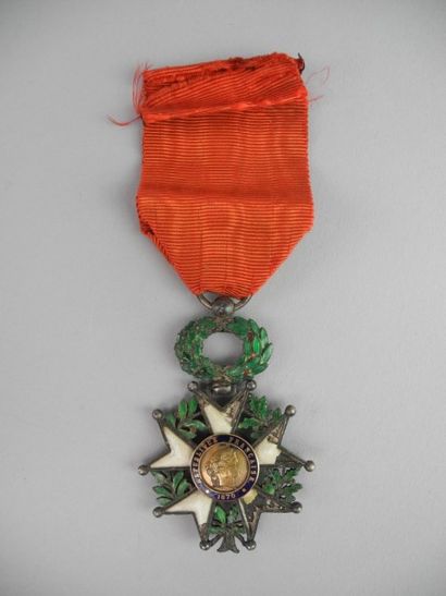  Étoile de chevalier de la Troisième République, 42 mm, modèle de luxe, branches...