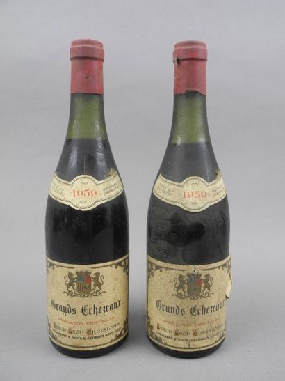 null 2 bouteilles GRANDS-ECHEZEAUX, Baron Christophe1959 (es, 1 TLB)