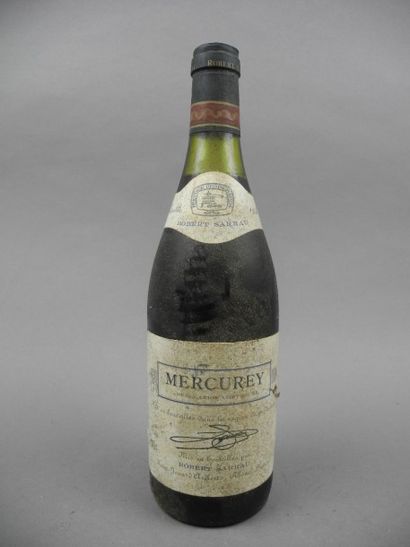 null 8 bouteilles MERCUREY Sarrau 1977 (es, niveaux moyens)