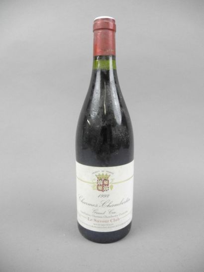 null 11 bouteilles CHARMES-CHAMBERTIN, Savour Club 1992