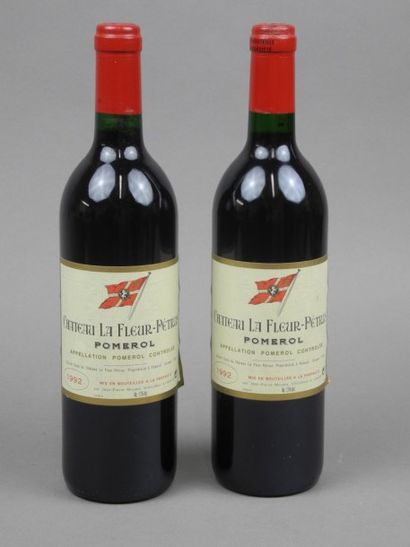 null 4 bouteilles LA FLEUR PETRUS, Pomerol 1992