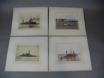 null 6 Photographies navires de guerre fin du XIXe siècle
