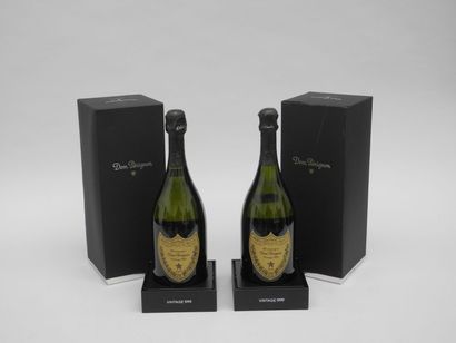 null 2 magnums CHAMPAGNE "Dom Pérignon", Moët & Chandon 1999 (coffrets)

