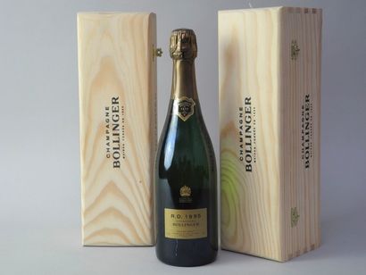 2 Bouteilles CHAMPAGNE «RD», Bollinger 1...