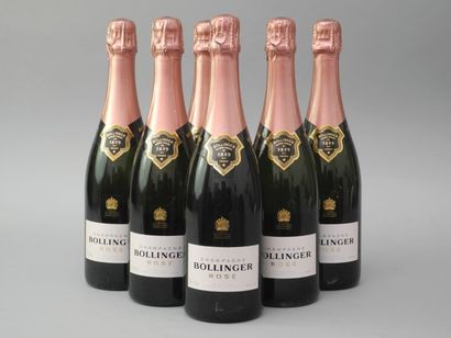null 6 Bouteilles CHAMPAGNE «Cuvée Spéciale», Bollinger (rosé)